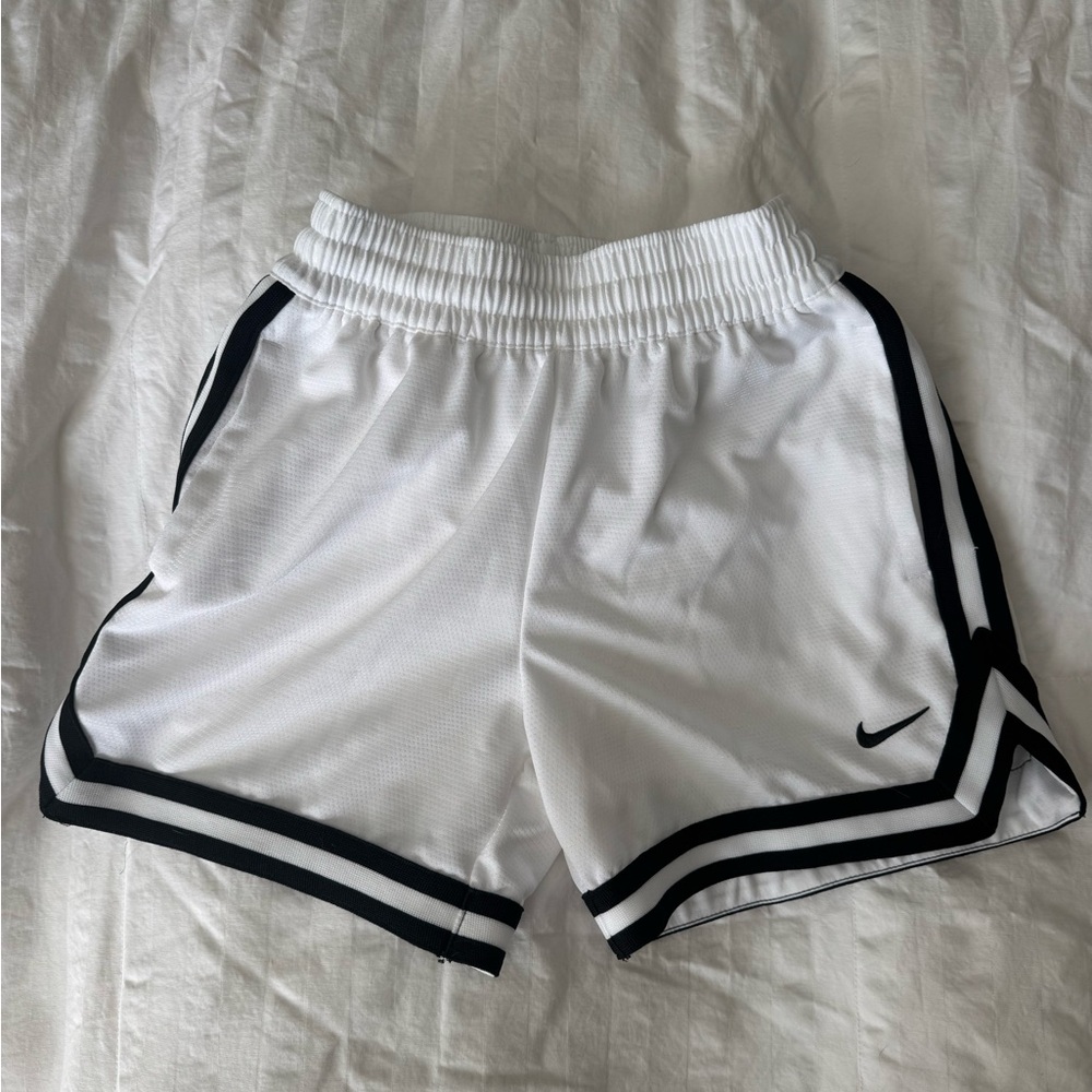 Nike Dri-FIT White Performance Shorts